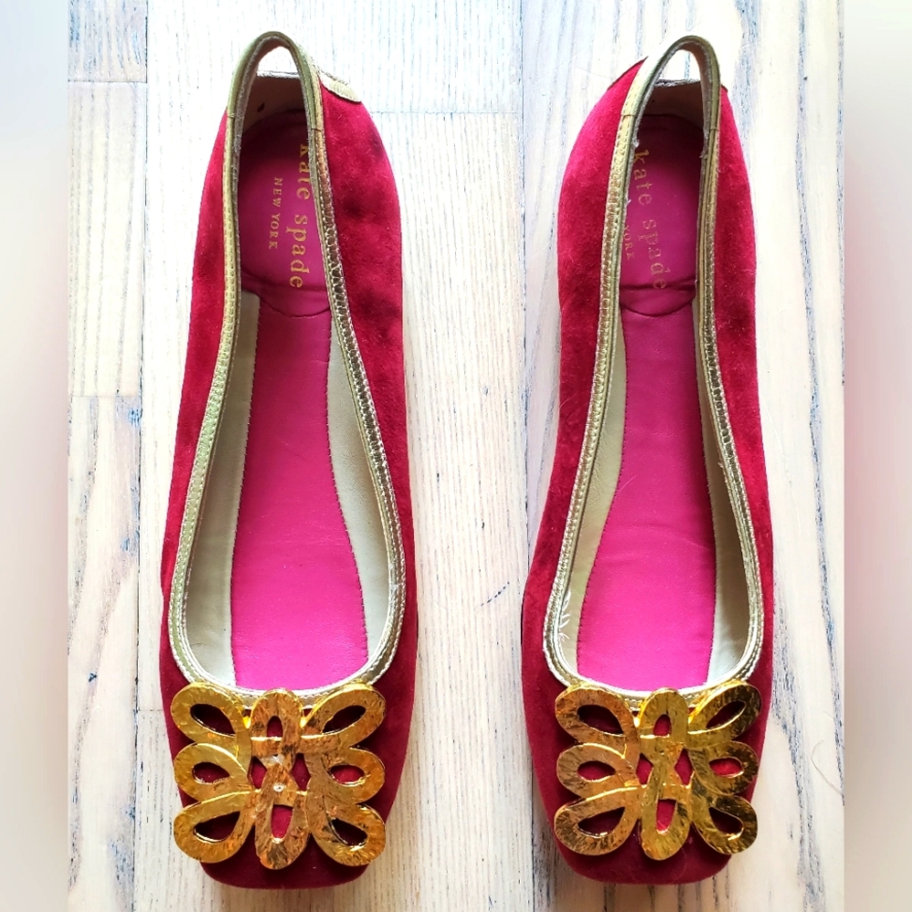 Vintage Kate Spade Olivia Ballet Flats